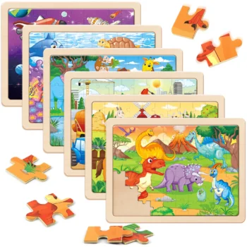 076-Wooden Jigsaw Puzzles for Kids Educational Toy