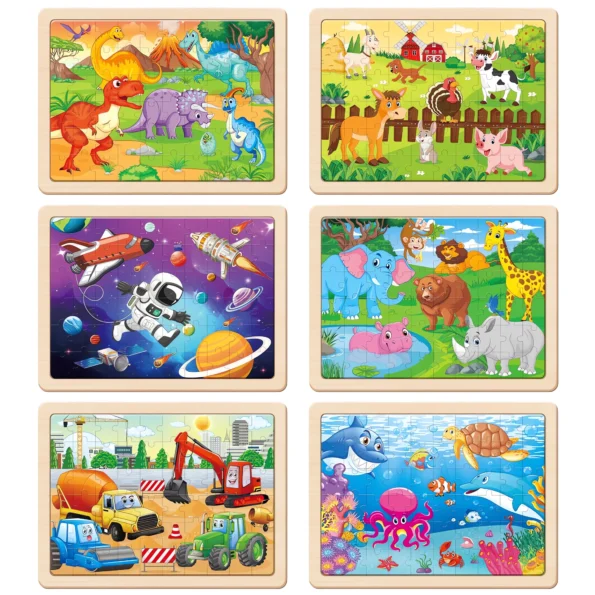 076-Wooden Jigsaw Puzzles for Kids Educational Toy (3)
