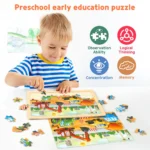 076-Wooden Jigsaw Puzzles for Kids Educational Toy (2)
