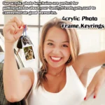 077-Clear Acrylic Photo Keychain Frame (1)
