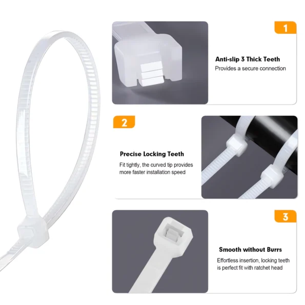 078-Heavy Duty Nylon Zip Ties-SKU-