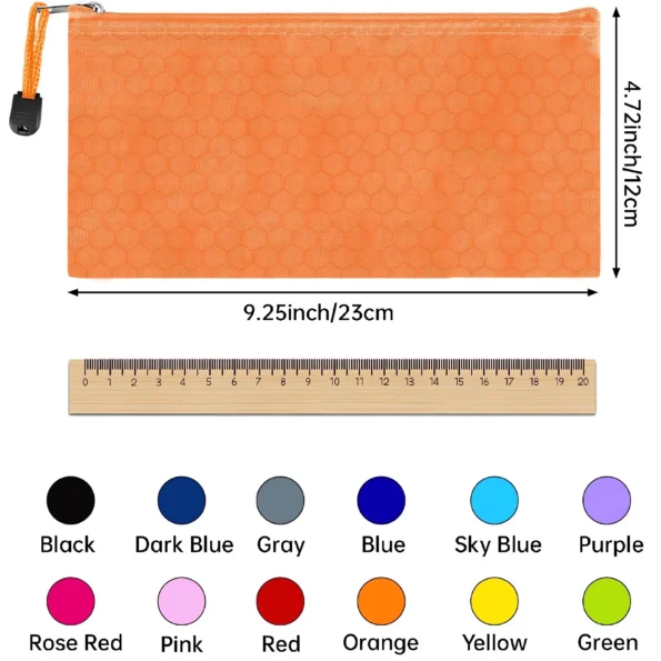 085-zipper pencil pouch bulk