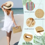 087-straw clutch handbag for women (8)