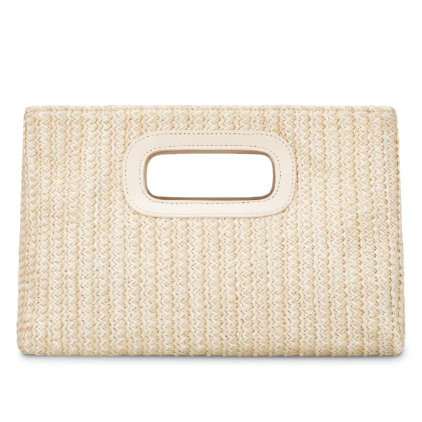 087-straw clutch handbag for women-