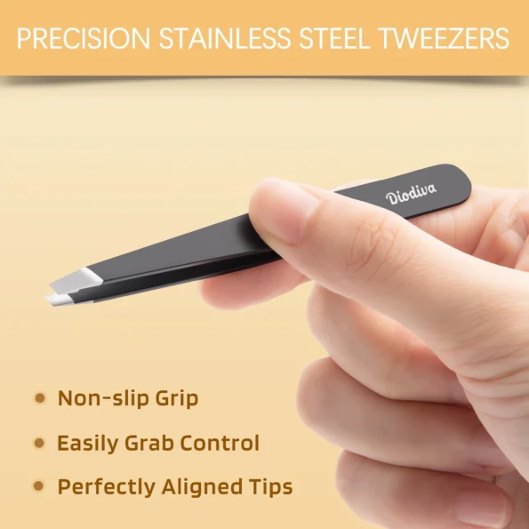092-precision tweezers for eyebrow grooming