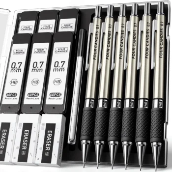 101-metal mechanical pencil set