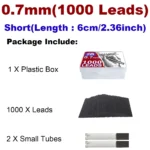 102-Refillable 0.7mm Mechanical Pencil Lead (7)