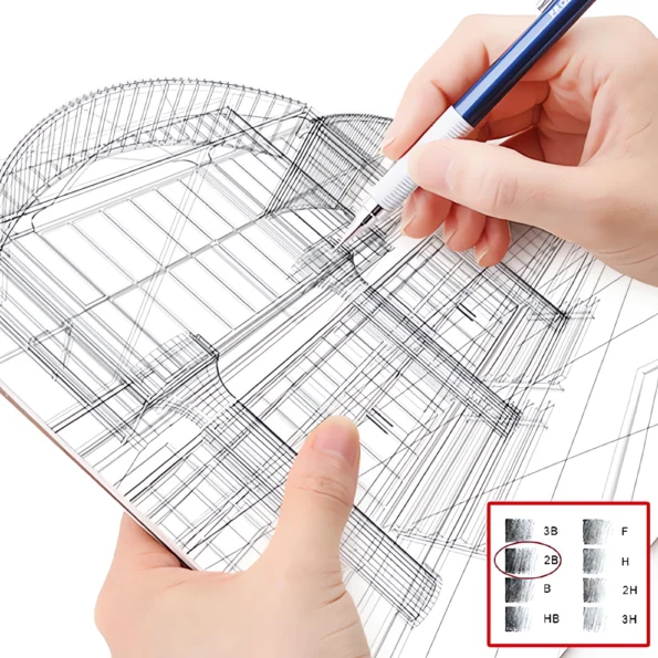 102-Refillable 0.7mm Mechanical Pencil Lead