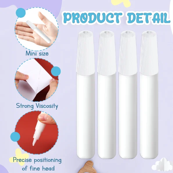 106-white glue pens for crafts