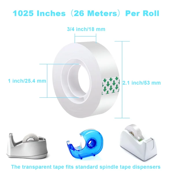 107-Clear Tape for Gift Wrapping