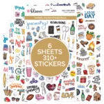 108-seasonal planner sticker sheets