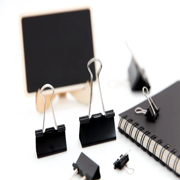 113-Binder Clips Assorted Sizes