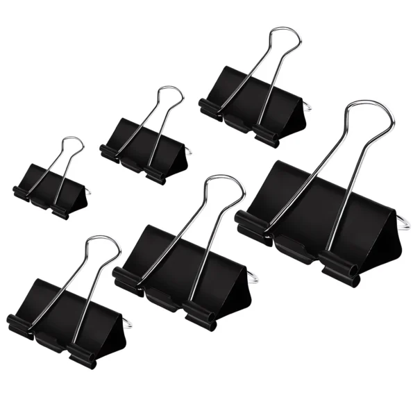 113-Binder Clips Assorted Sizes