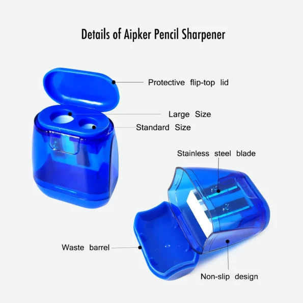 115-manual pencil sharpeners for kids and adults