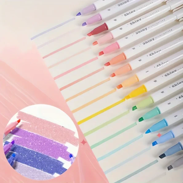 116-Glowing Highlighter Pens