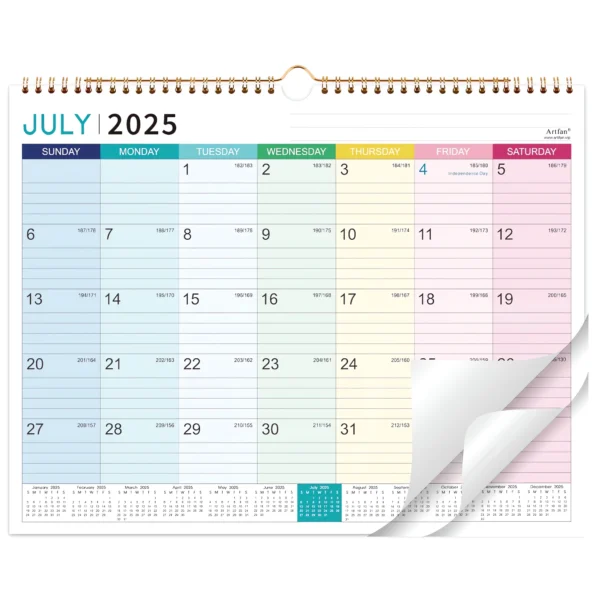 118-2025 to 2026 Wall Calendar
