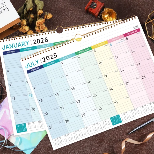 118-2025 to 2026 Wall Calendar