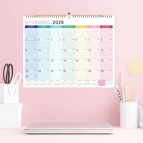 118-2025 to 2026 Wall Calendar