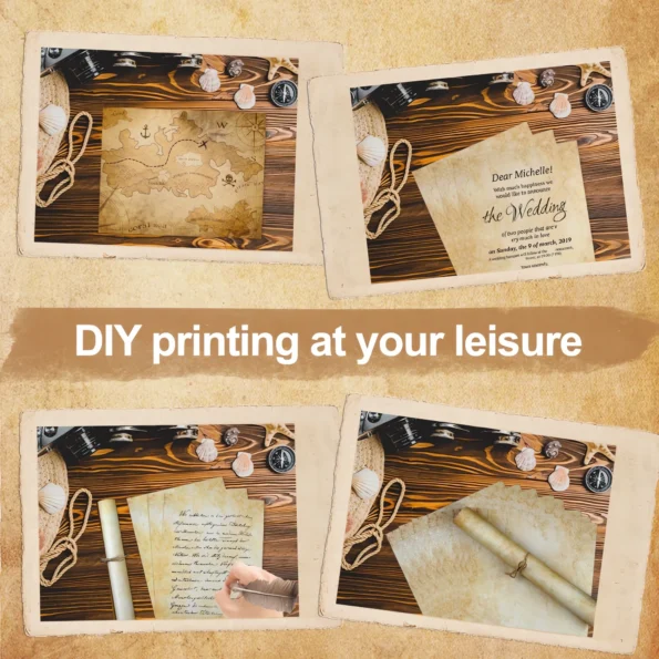 119-Vintage Parchment Paper for Writing and Printing