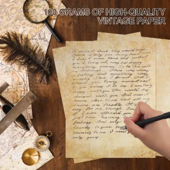 119-Vintage Parchment Paper for Writing and Printing