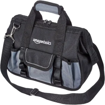 12 inch tool bag with strap and pockets