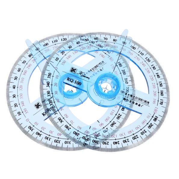 125-Circle Protractor Tool for Drawing