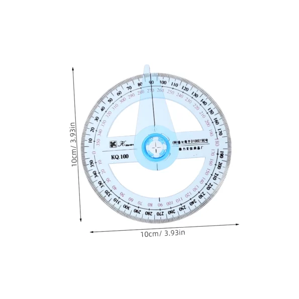 125-Circle Protractor Tool for Drawing