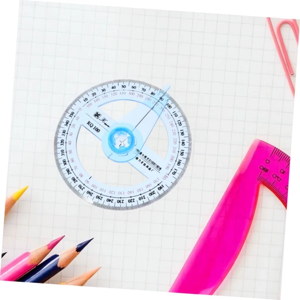 125-Circle Protractor Tool for Drawing