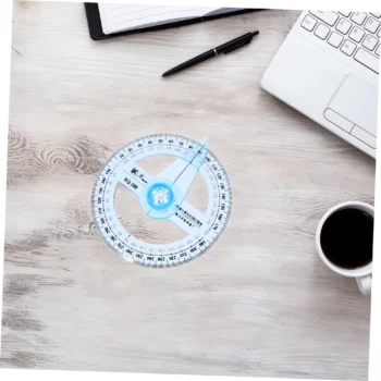 125-Circle Protractor Tool for Drawing