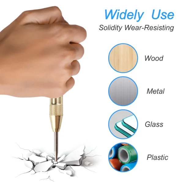 126-Heavy Duty Automatic Center Punch Tool