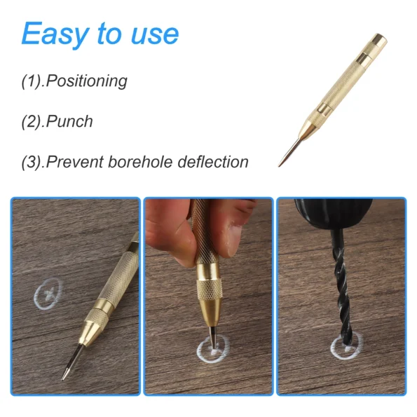 126-Heavy Duty Automatic Center Punch Tool
