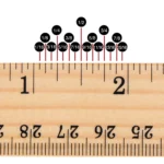 127-Wood Ruler Bulk for Students and Office Use (3)