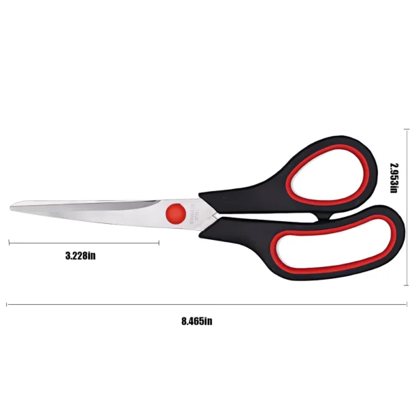 128-Multipurpose Sharp Office Scissors Pack