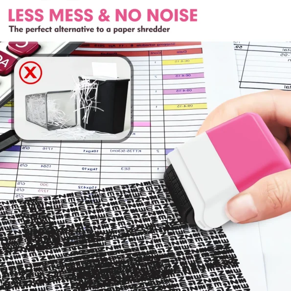 129-identity theft protection roller stamp