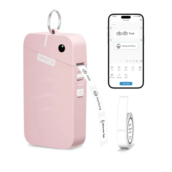 132-portable Bluetooth label maker