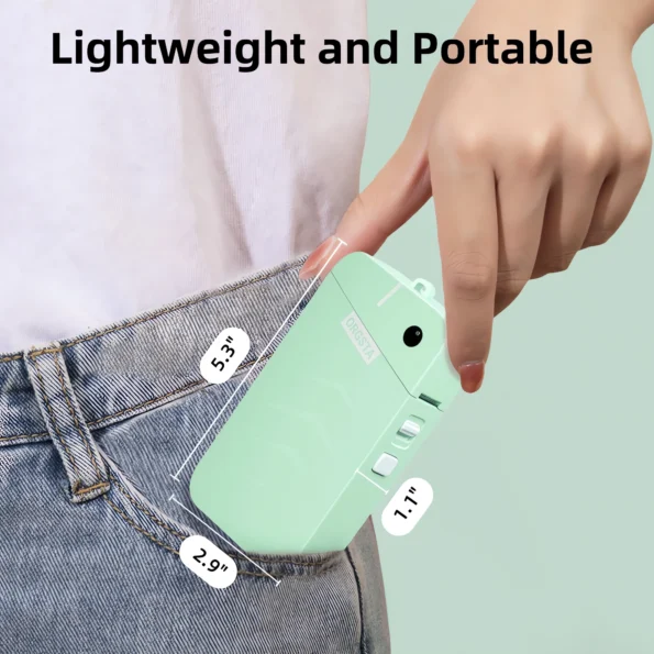 132-portable Bluetooth label maker