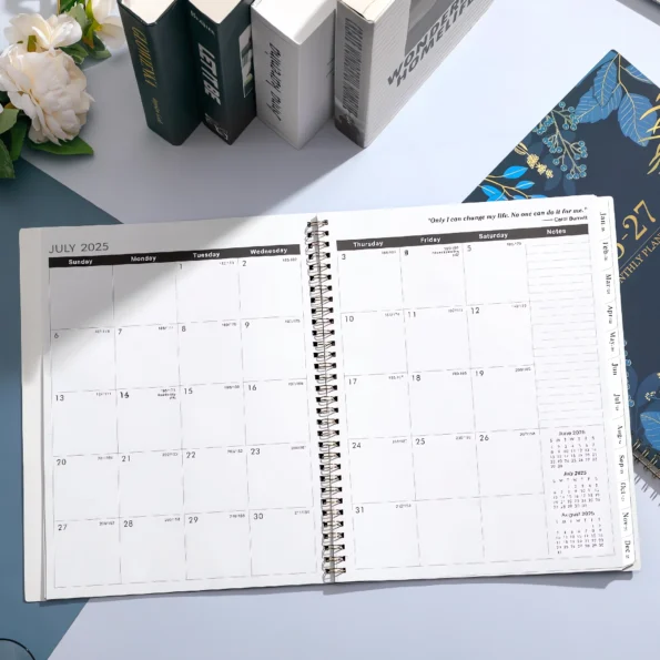 135-monthly planner academic calendar