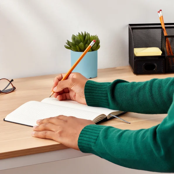 136-classic lined hardcover notebook