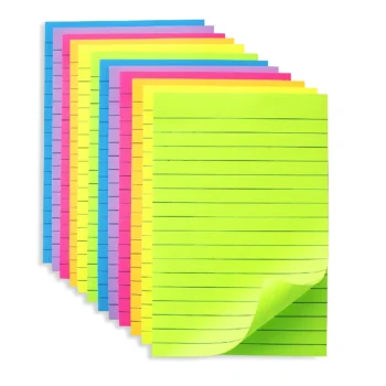 137-lined sticky notes 4x6 super sticky