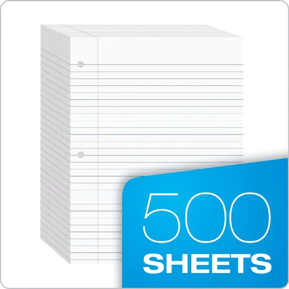 138-wide ruled loose leaf paper