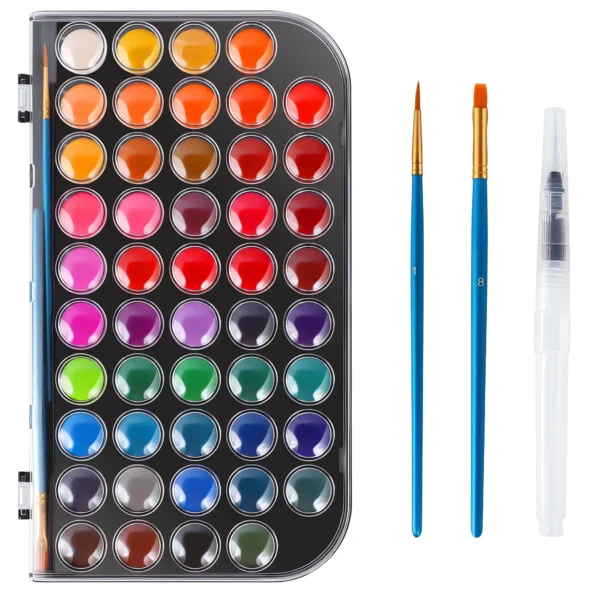 144-watercolor paint set for kids and adults