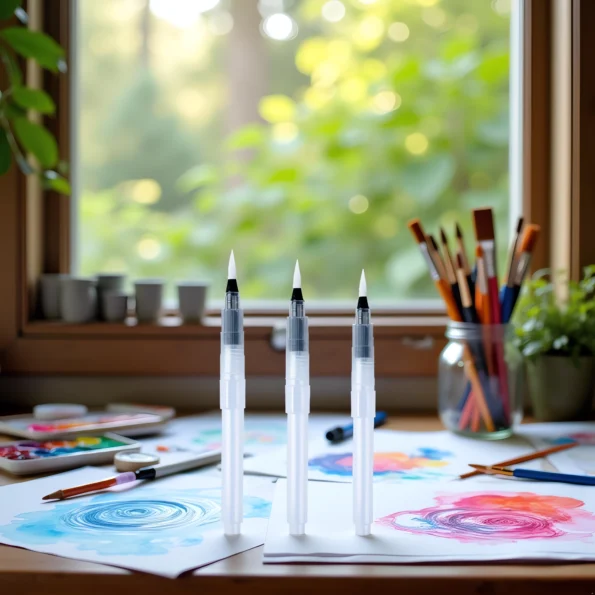 146-refillable water brush pens