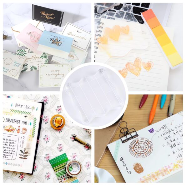 153-acrylic stamping blocks