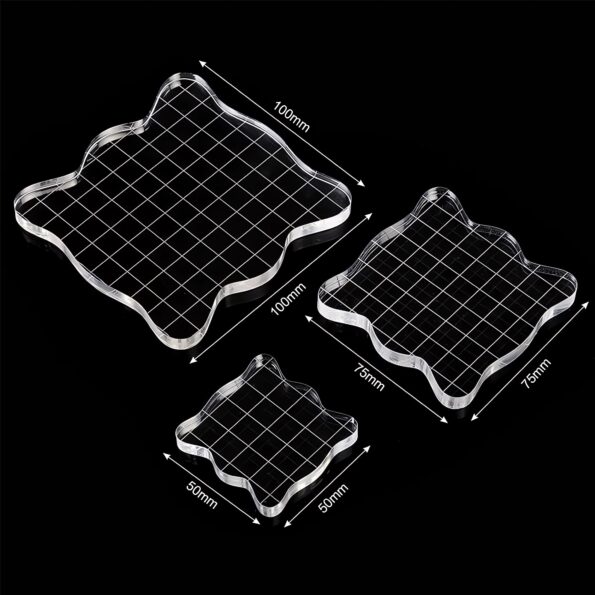 153-acrylic stamping blocks