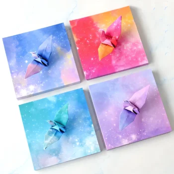 154-starry origami paper kit