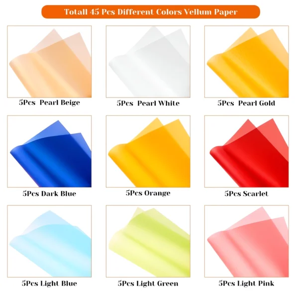 colored vellum paper