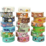 166-Cute Animals Washi Tape Set (3)