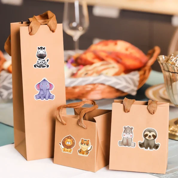 169-forest animal stickers for kids