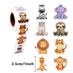 169-forest animal stickers for kids (2)