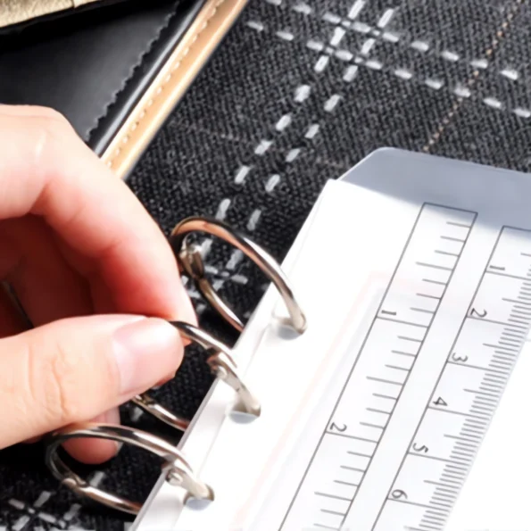 172-Metal Binder Rings One Inch